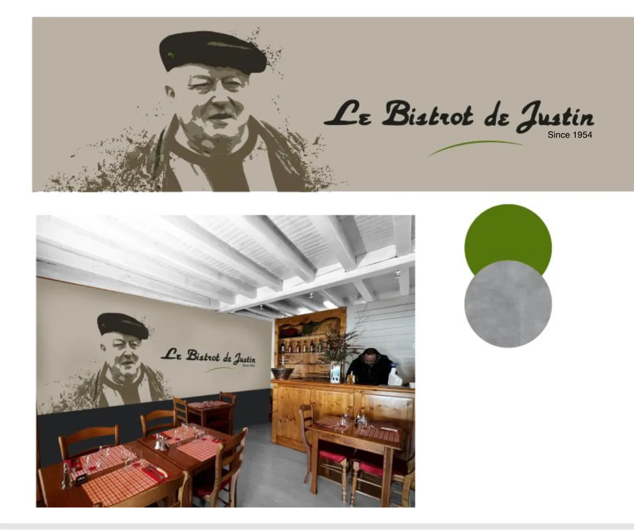 Pendant - Bistrot Justin à Saint-Julien-Chapteuil
