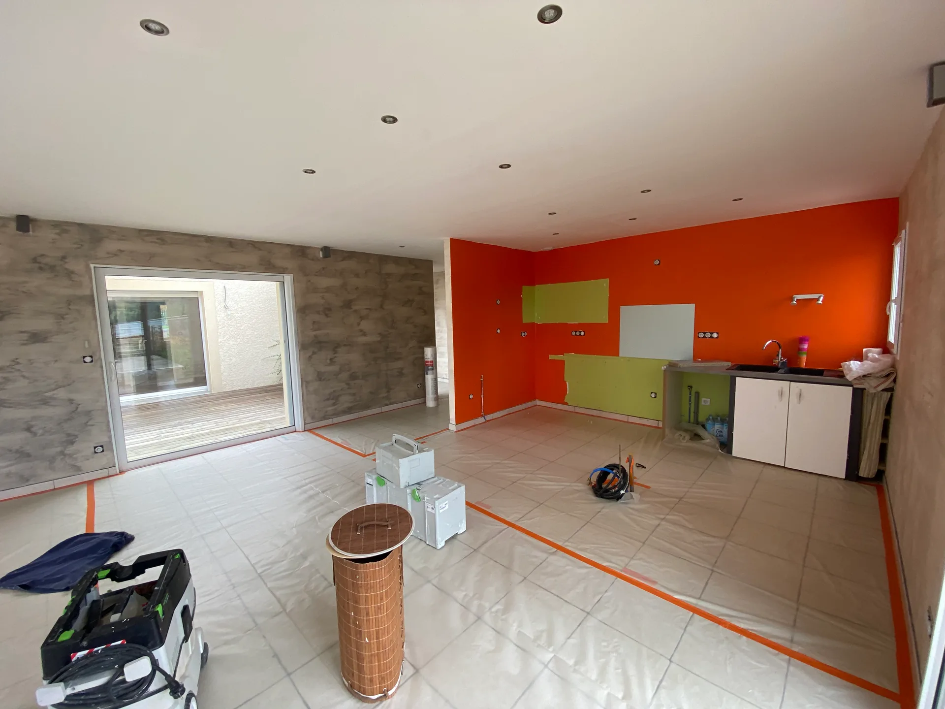 Avant - Maison neuve à Bas-en-Basset